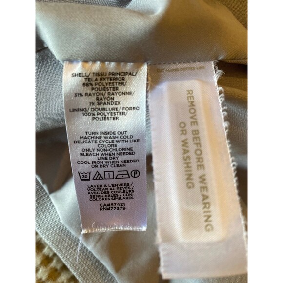 Ann Taylor Motorcycle Jacket Size Small Fitted Gray Moto Coat Quilted Shoulder - Picture 9 of 12